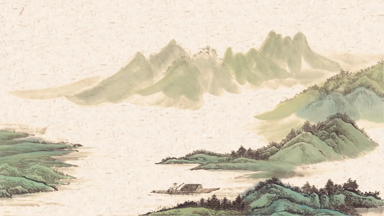 PPT背景 | 水墨古风意境