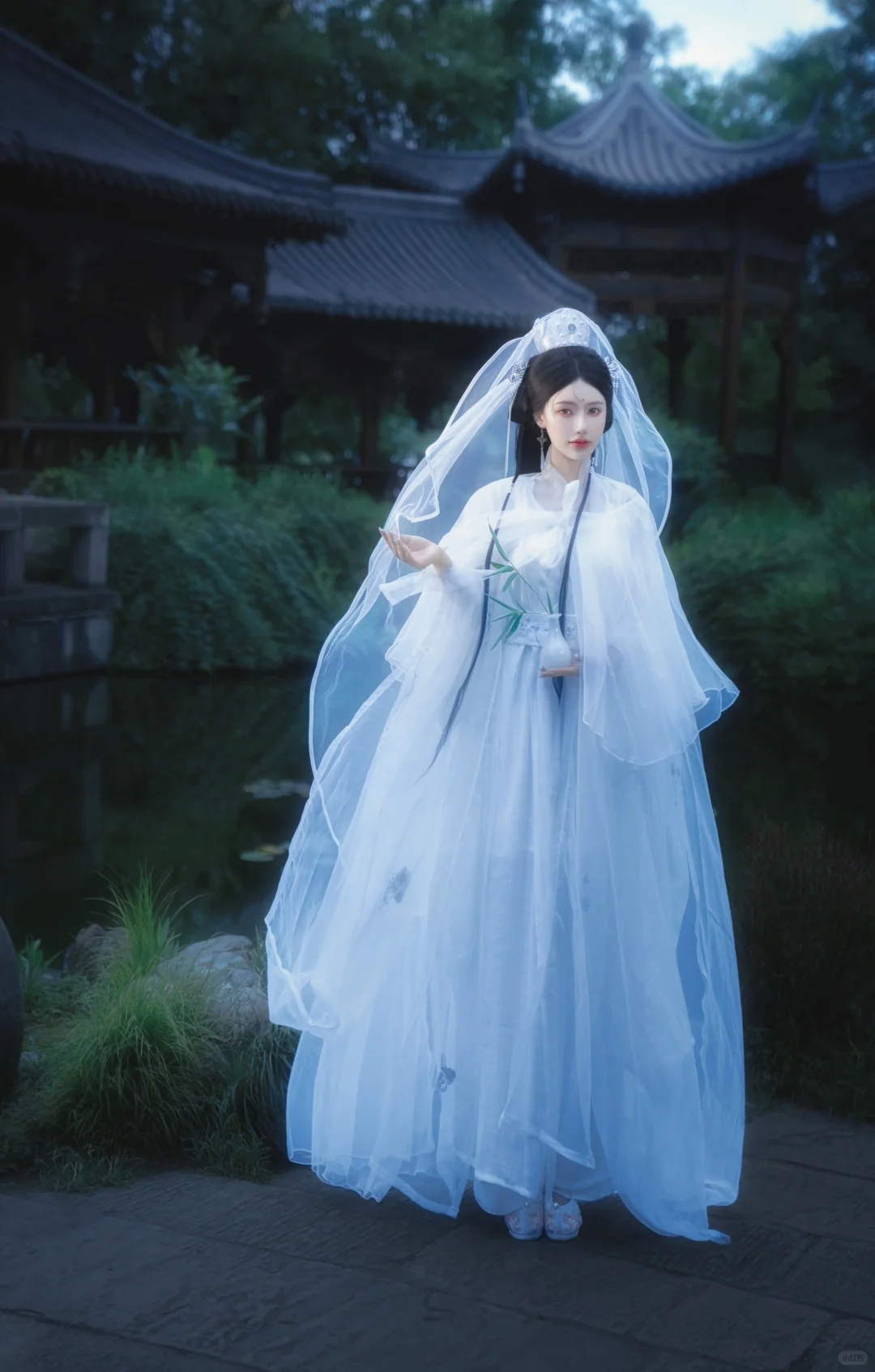 终于拍到我心目中的清冷感妙玉！