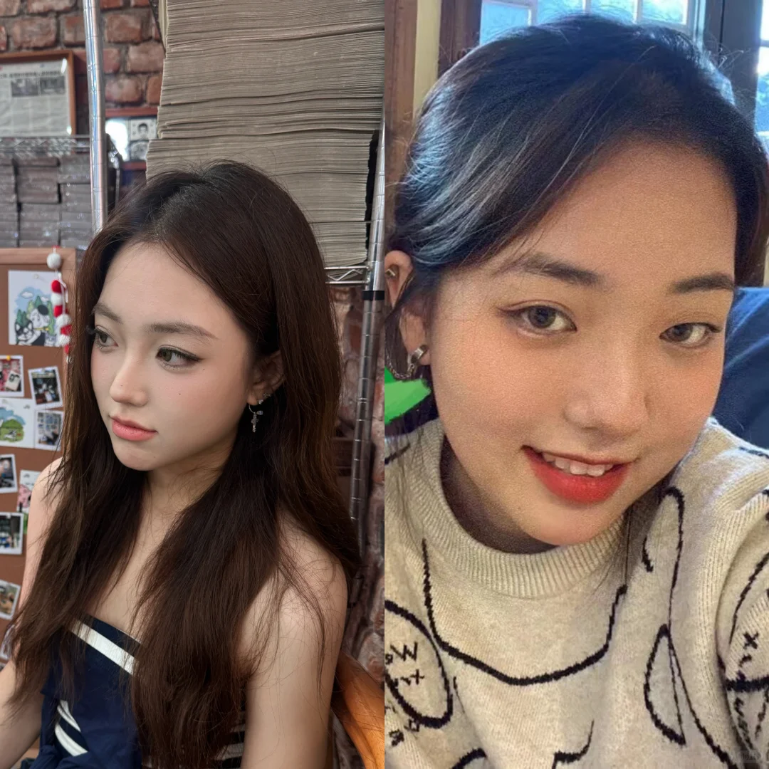 从普通大众脸 变成小美女算逆袭成功了吗