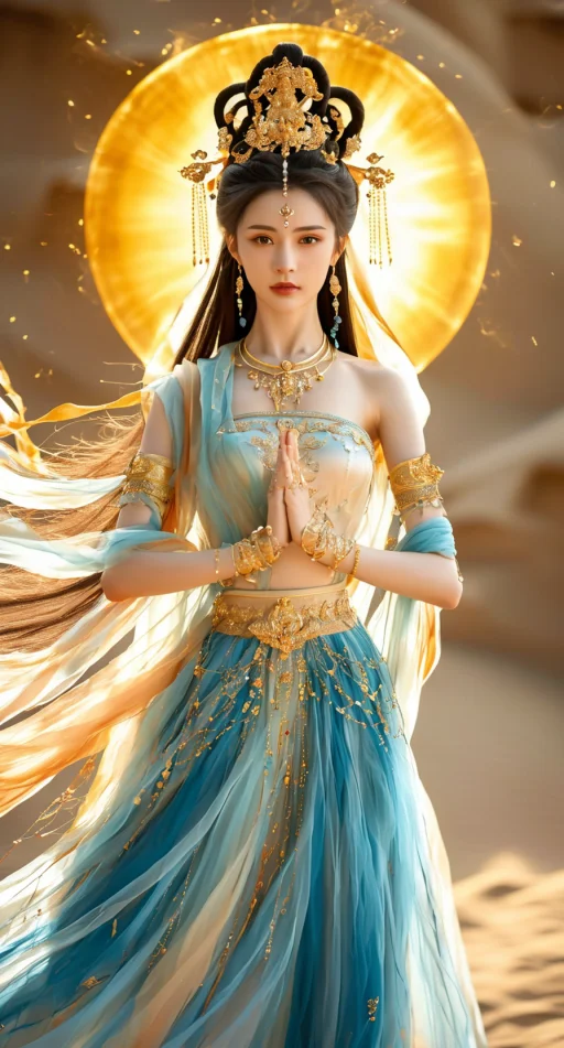 敦煌系列作品四:神女飞天合集
