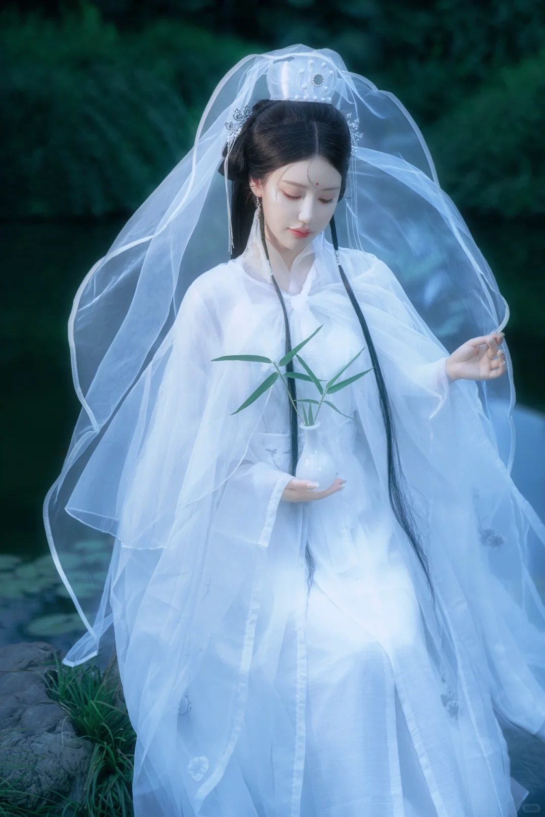 终于拍到我心目中的清冷感妙玉！