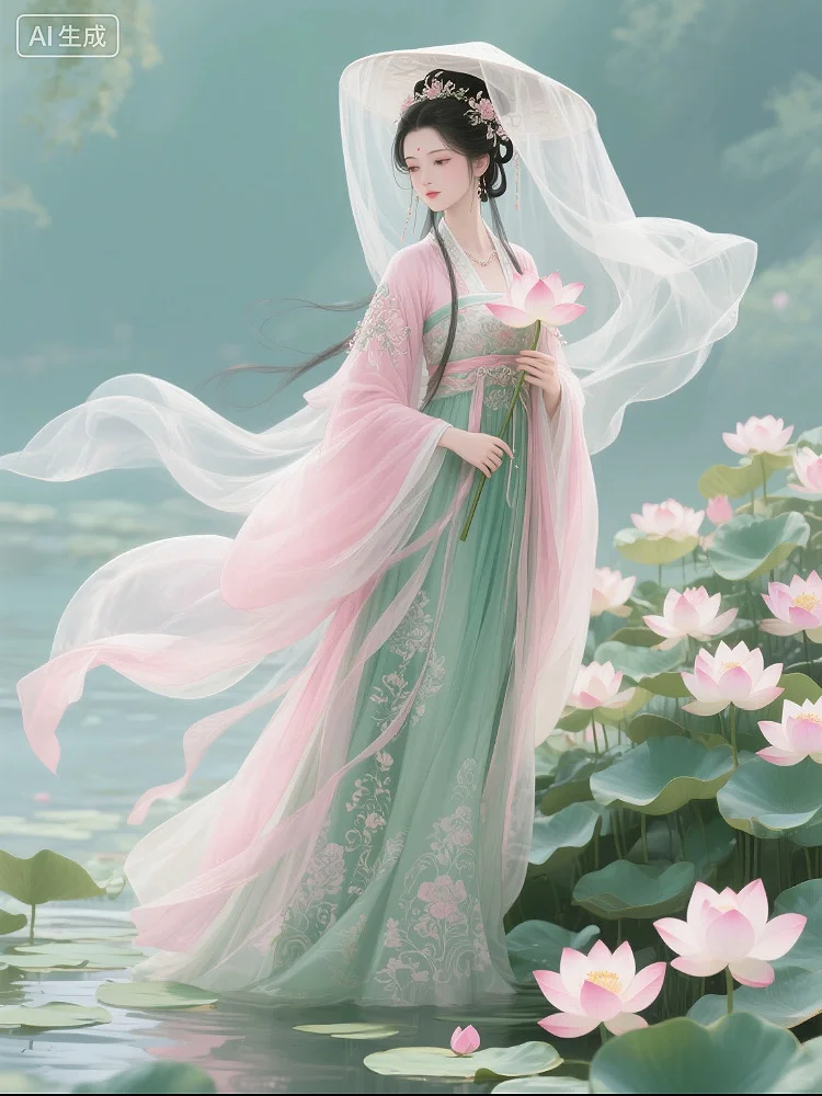 穿越仙界，你是百花宫的仙女请选择你的角色