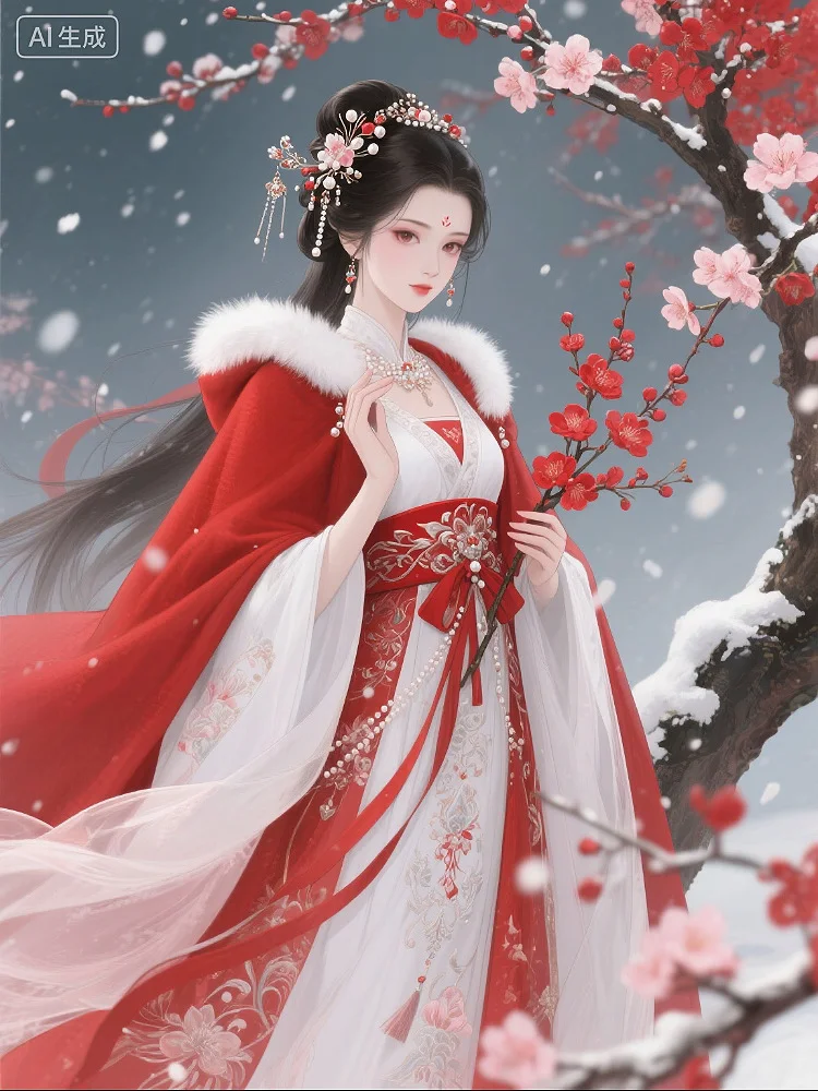 穿越仙界，你是百花宫的仙女请选择你的角色