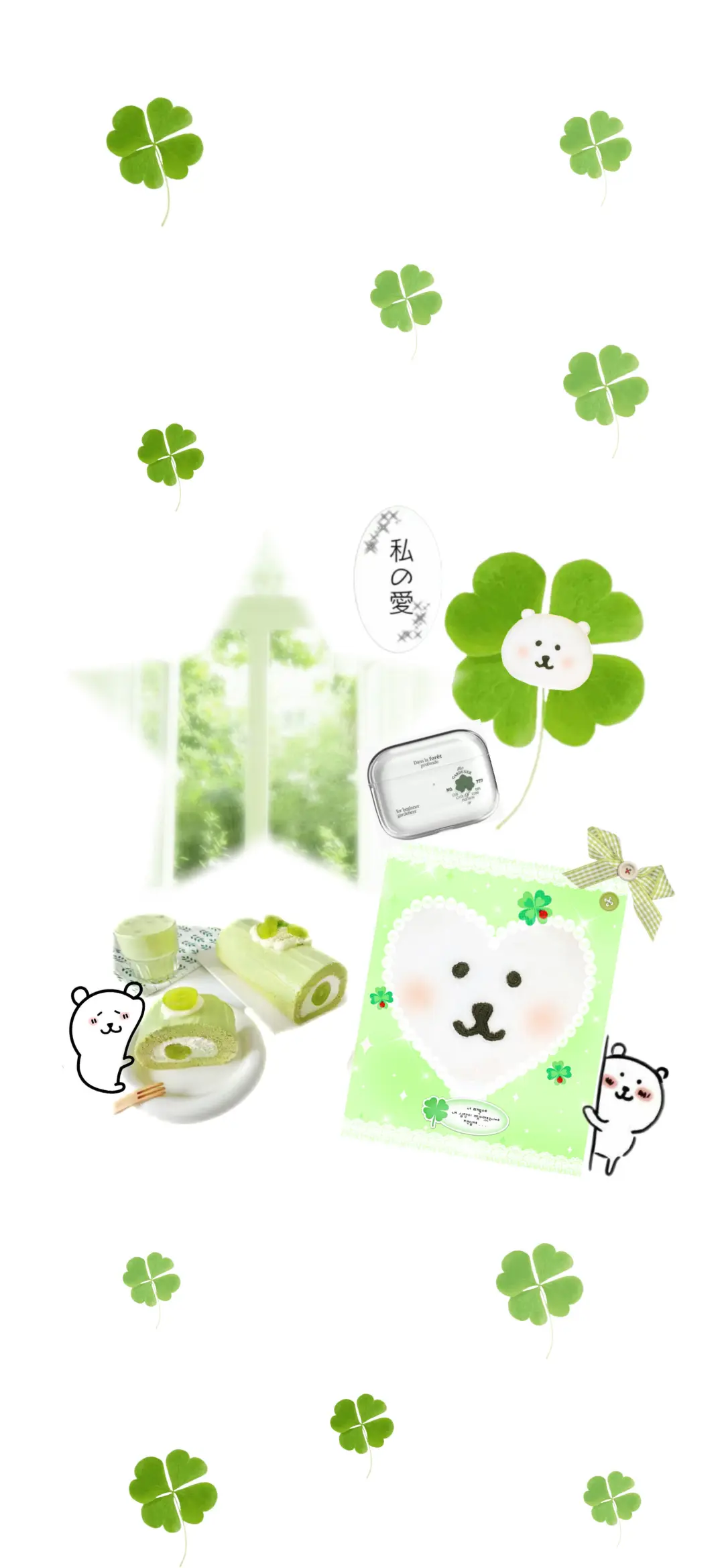 𝟱/𝟰熊 拼贴壁纸分享•ᴥ•