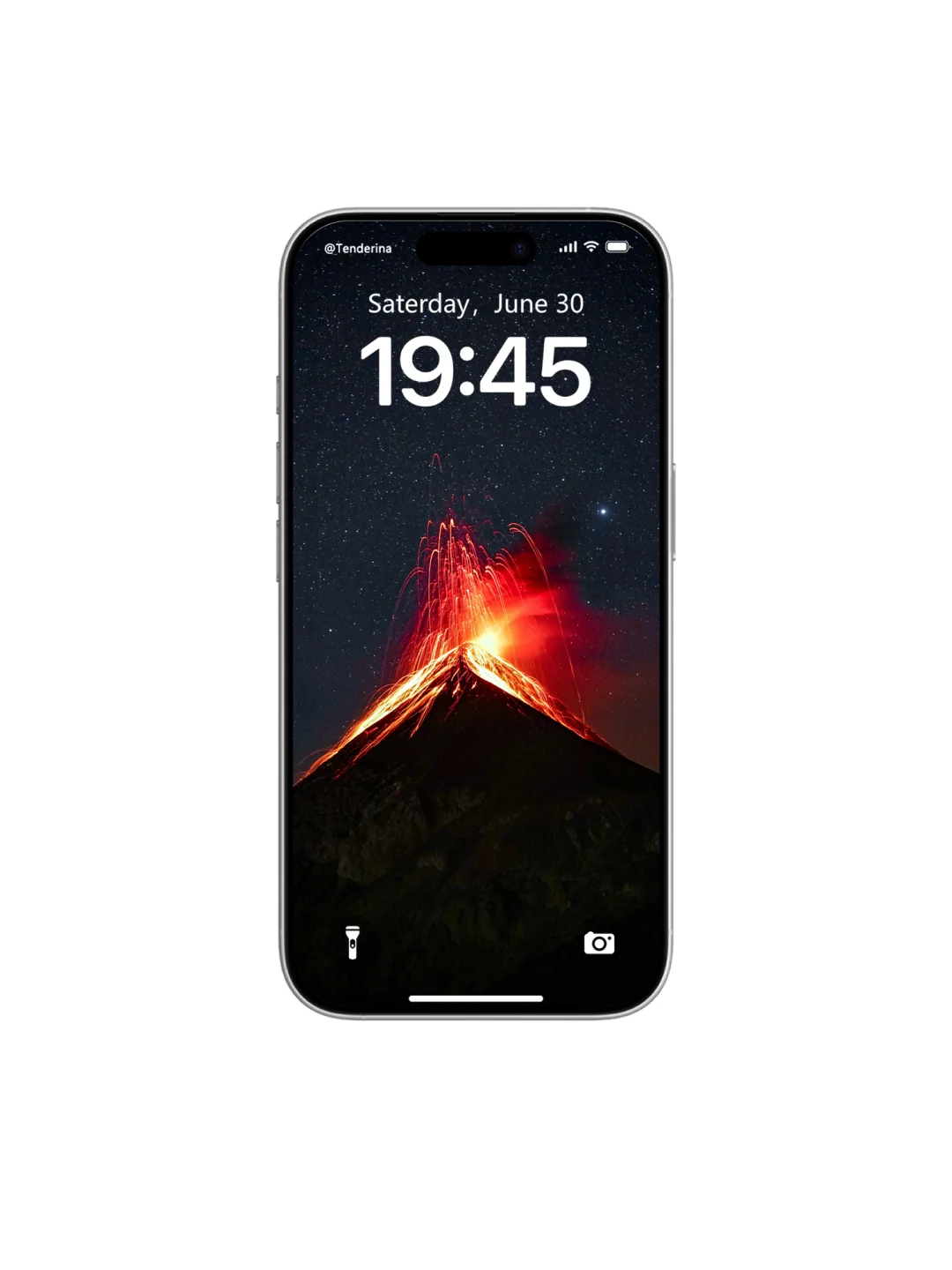 小众壁纸分享！| 火山星夜
