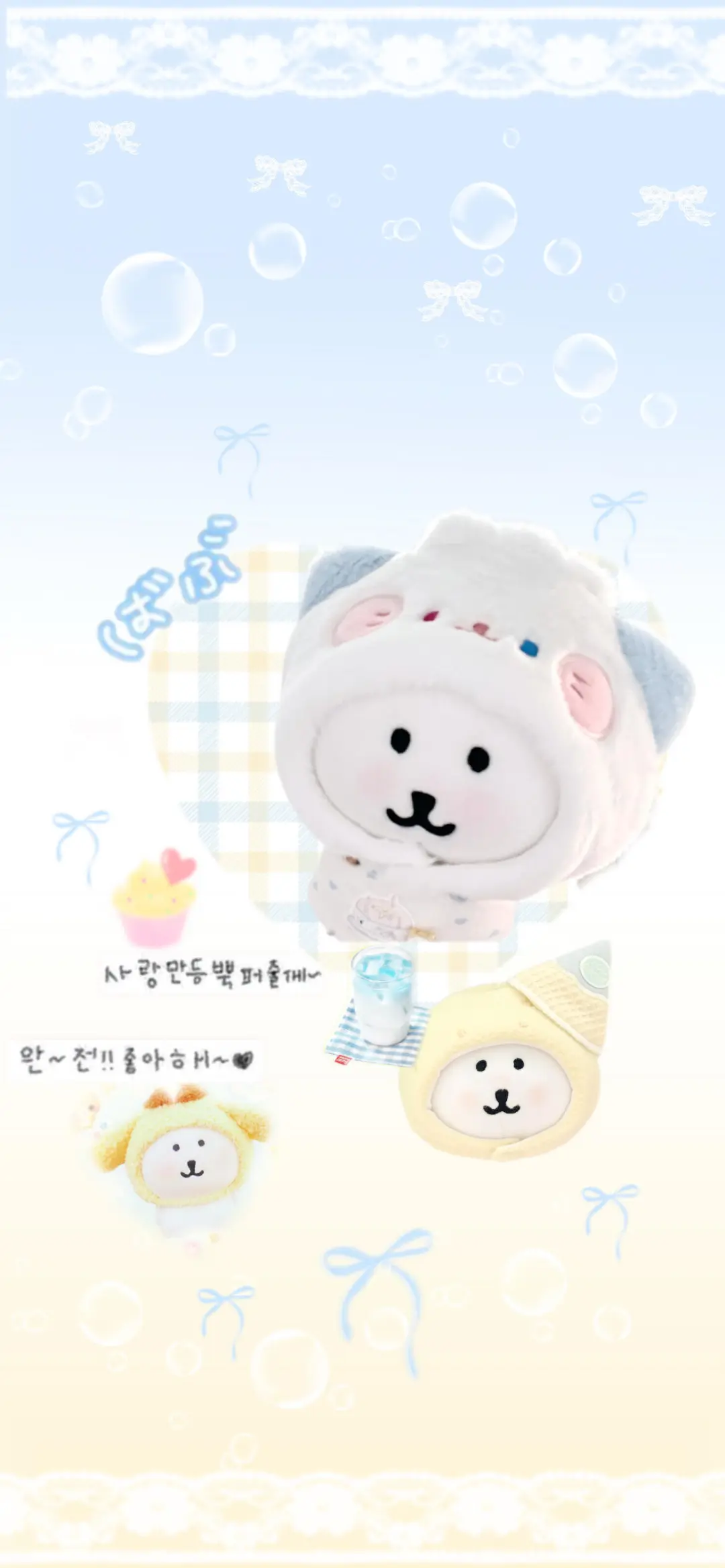 𝟱/𝟰熊 拼贴壁纸分享•ᴥ•