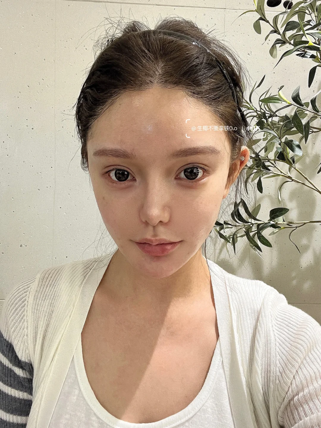 纯科技素颜状态，能打几分