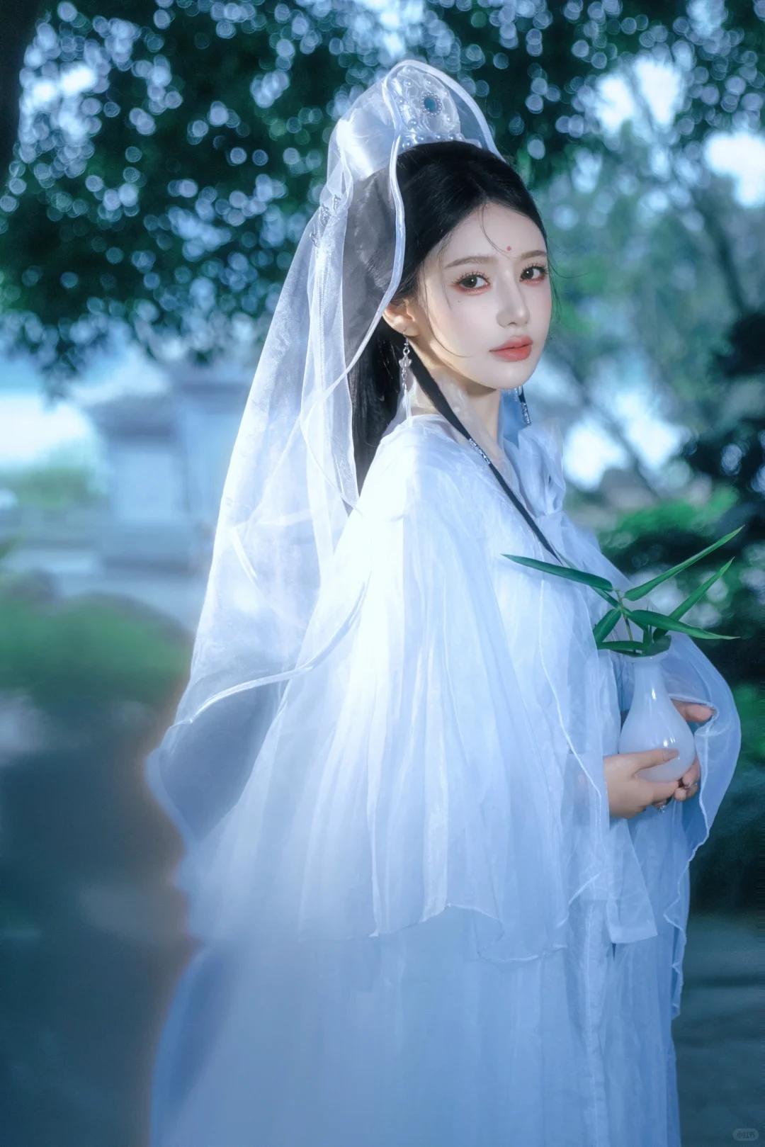 终于拍到我心目中的清冷感妙玉！