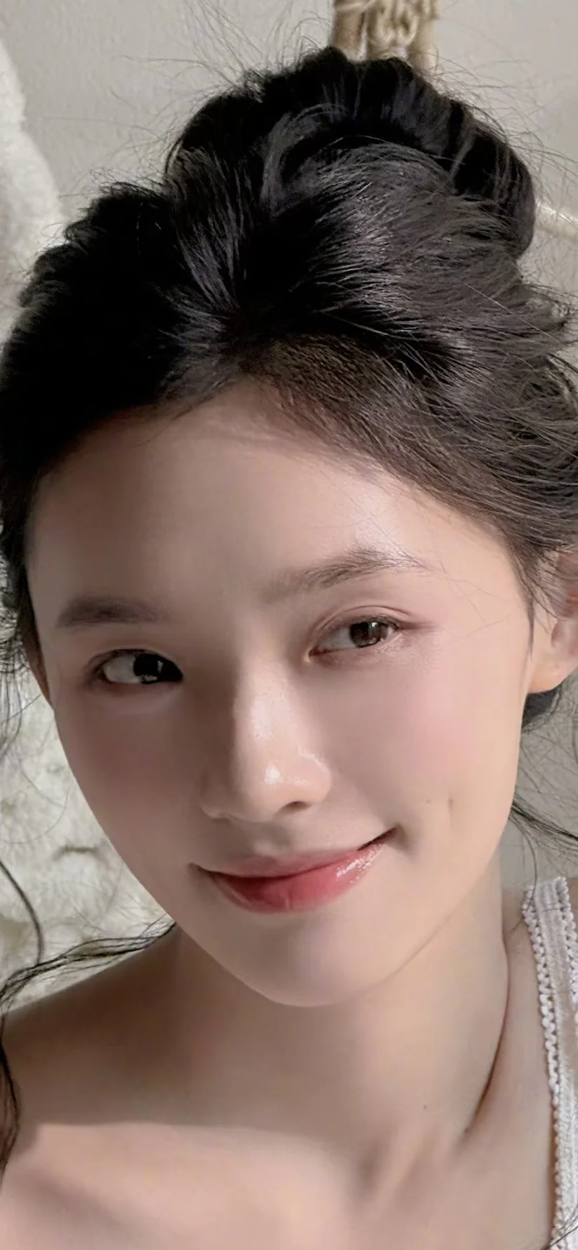 林允整个人在发光 绝美轮廓 美的