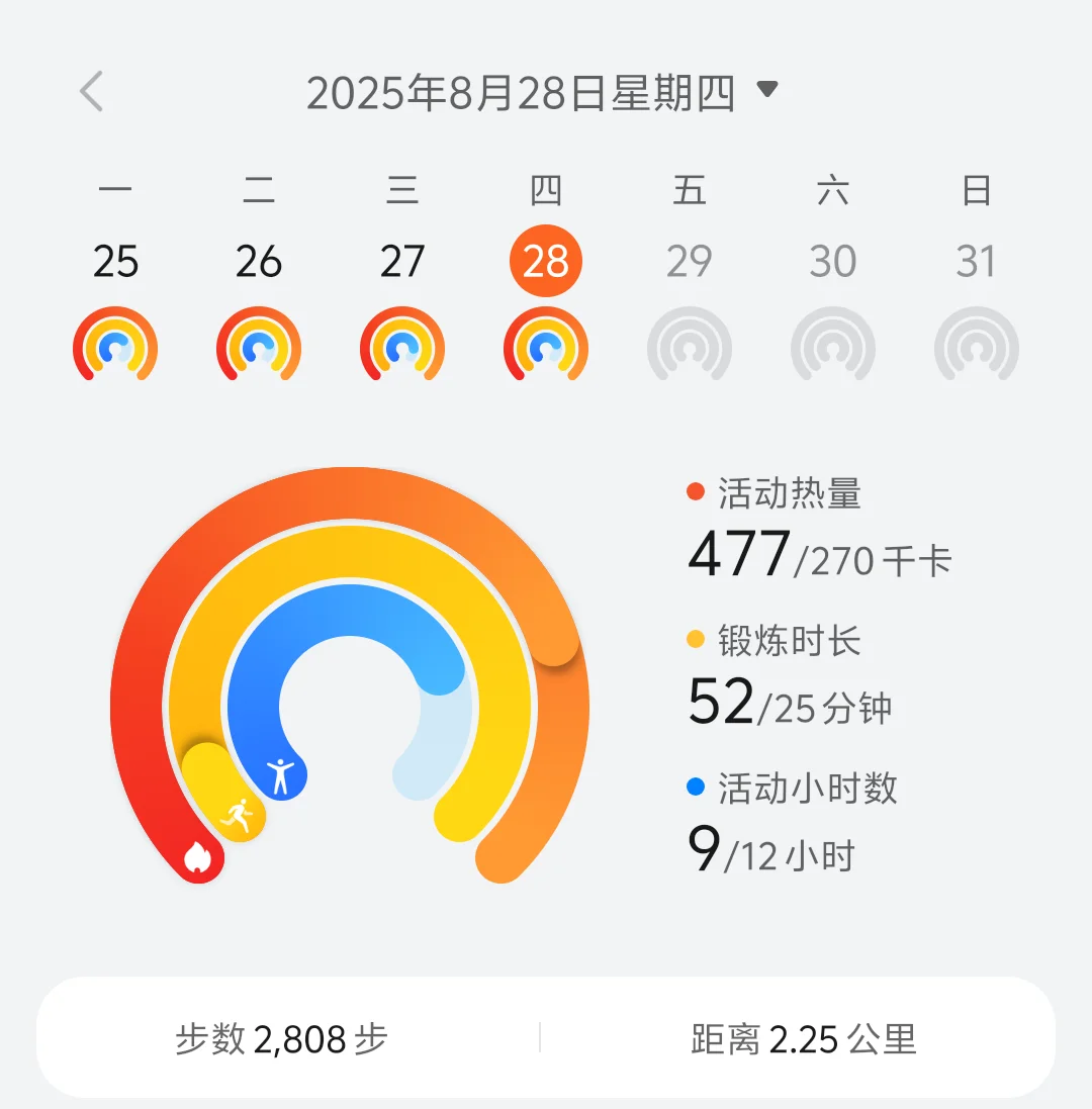 女大在校减肥Day7｜已减2kg｜有运动