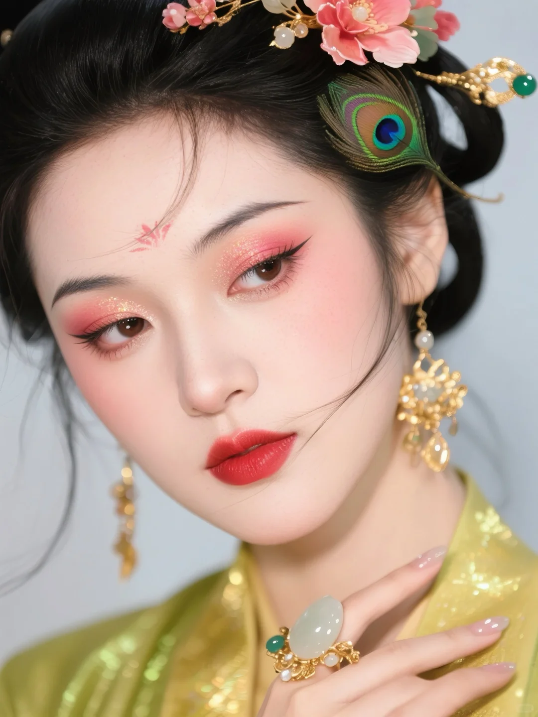 土豆的风格妆容挑战3️⃣0️⃣｜国风｜棠梨春日