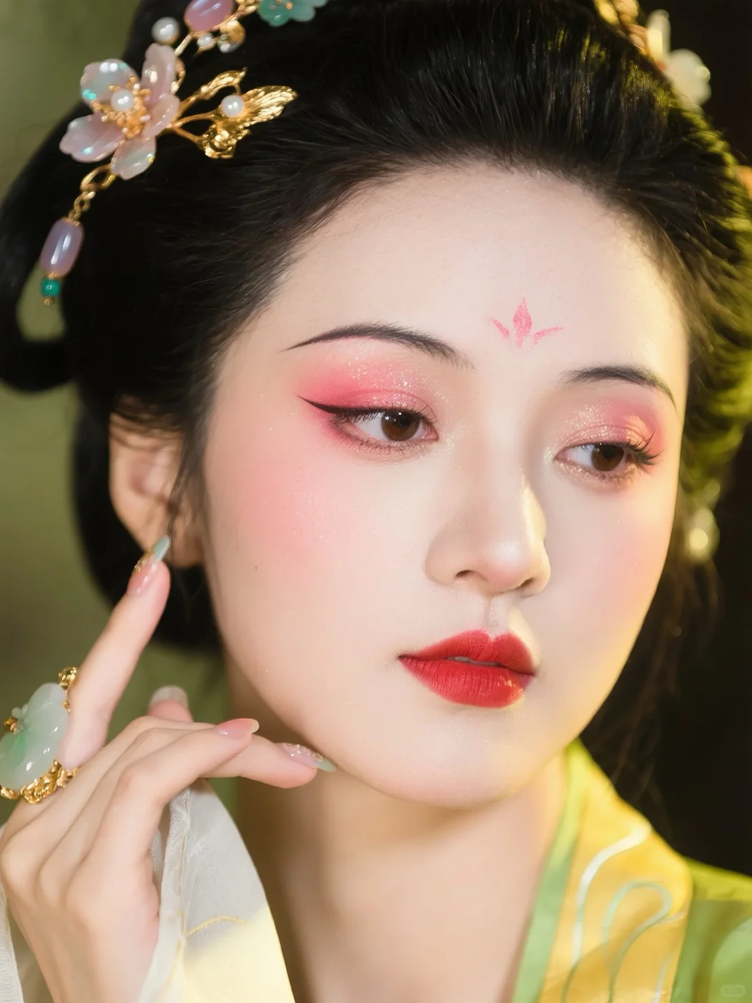 土豆的风格妆容挑战3️⃣0️⃣｜国风｜棠梨春日