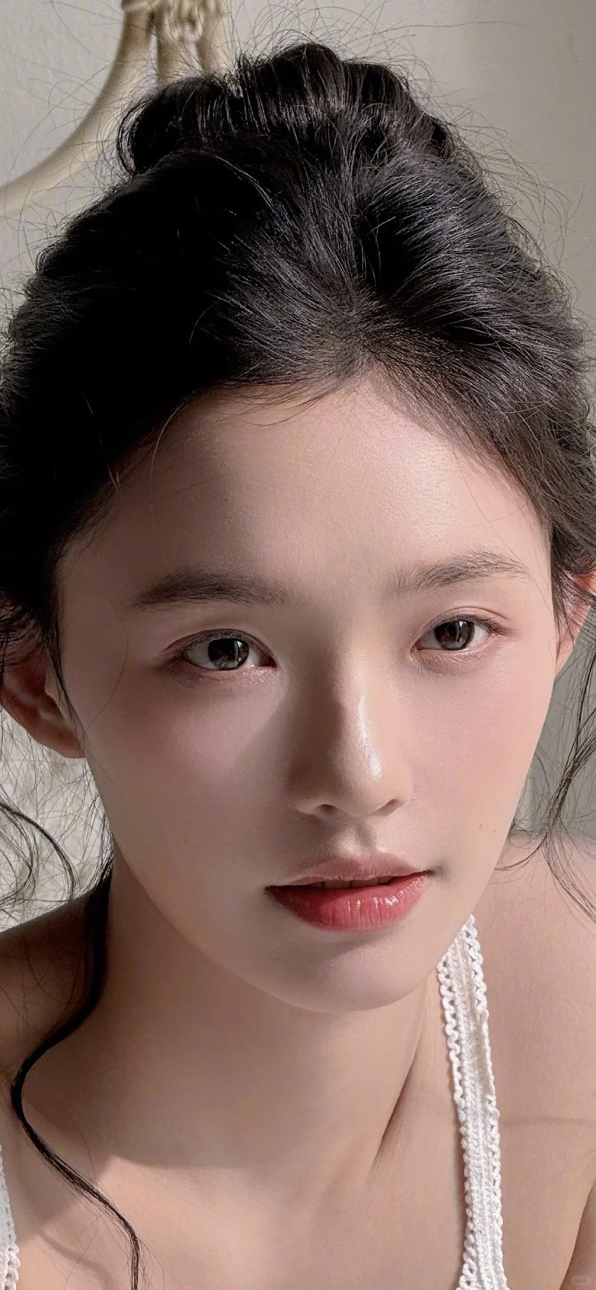 林允整个人在发光 绝美轮廓 美的