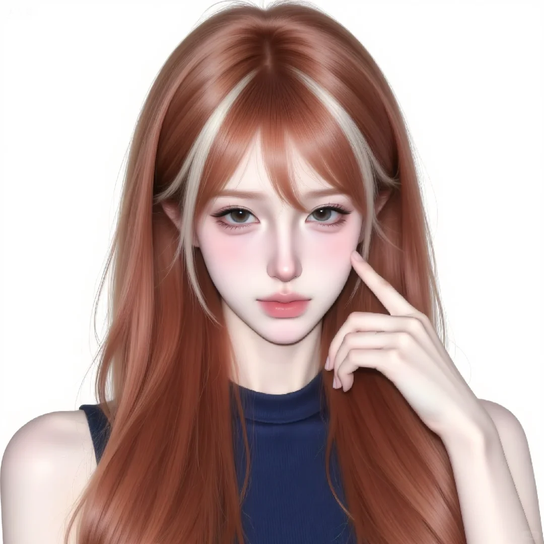 唯美女头｜红发的美