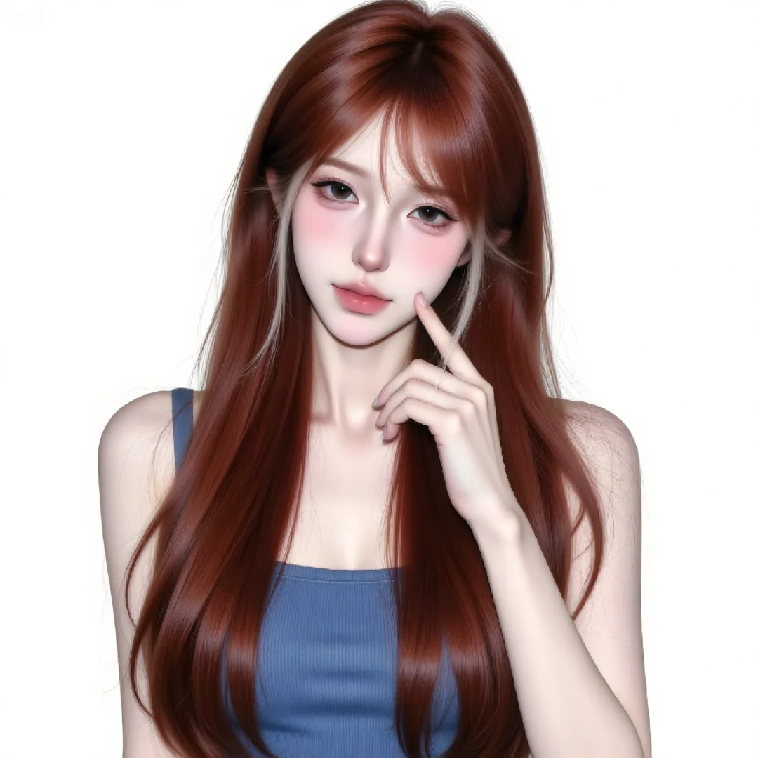 唯美女头｜红发的美