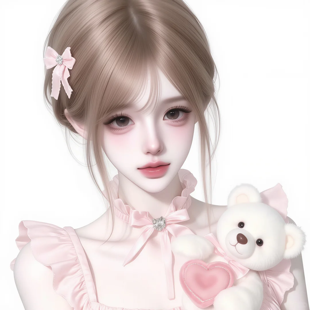 甜美少女、好美呀、好可爱呀