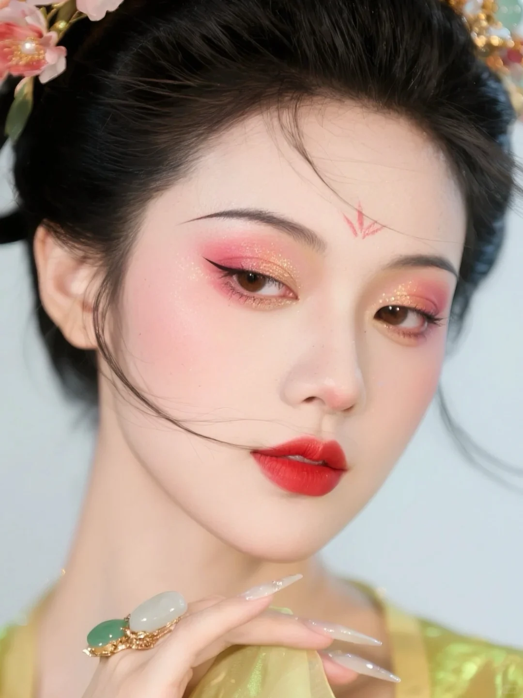 土豆的风格妆容挑战3️⃣0️⃣｜国风｜棠梨春日