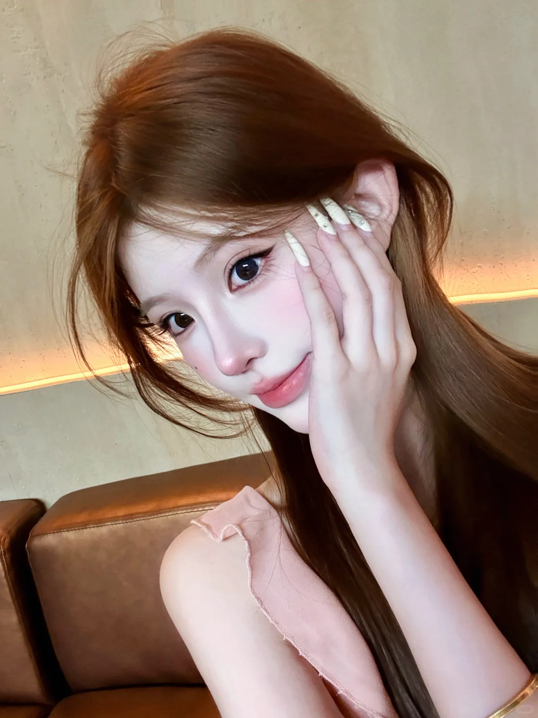 她的美不是模板，是她