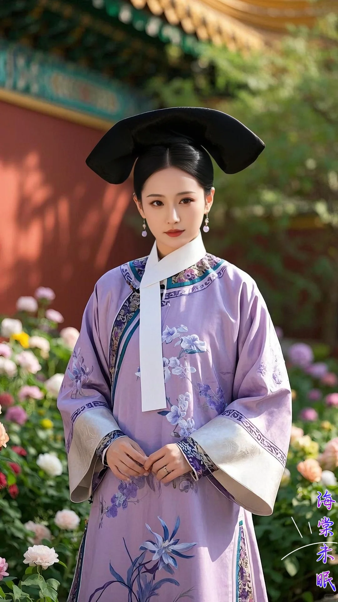 紫色系清宫娘娘簪花🌺（52）