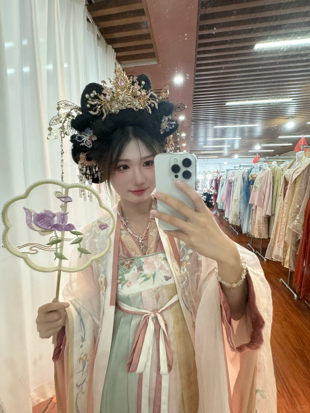 古风小女子来也