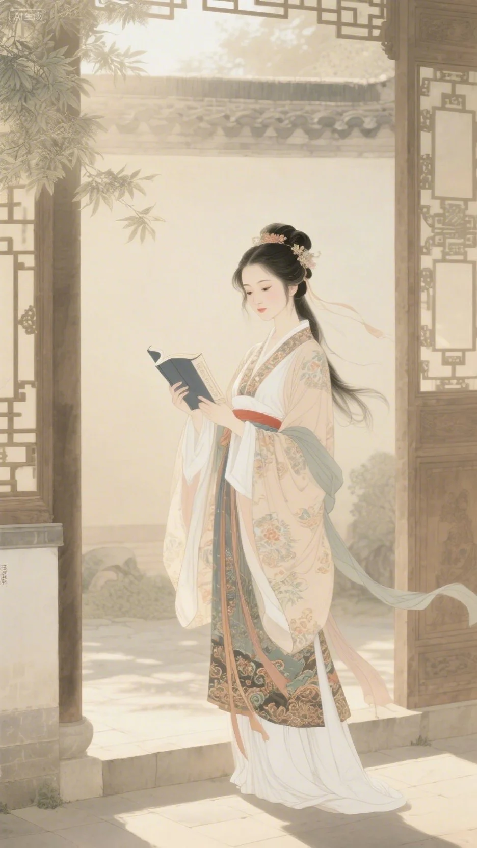 谁能不喜欢穿汉服的她啊～