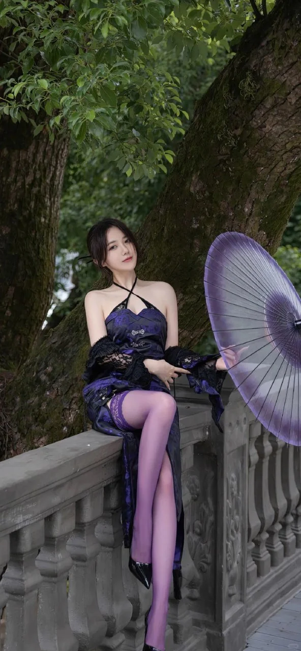 是紫色系的姐姐了！