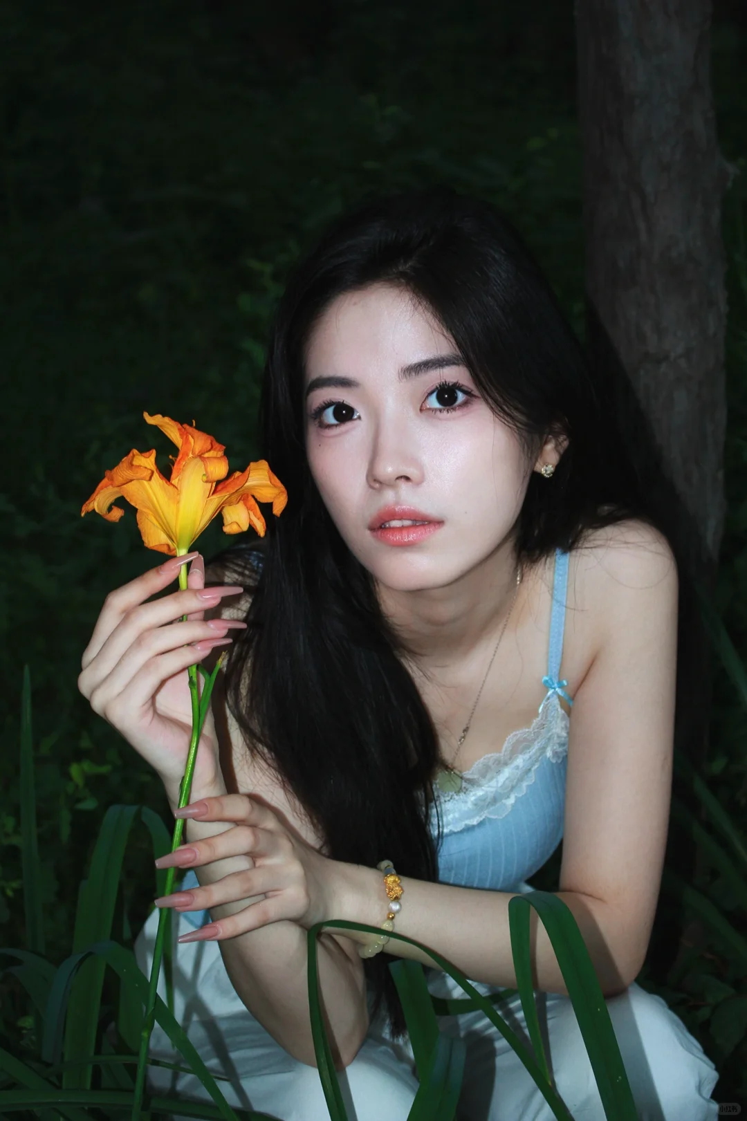 她身上有股劲儿别人学不来我称之为感觉