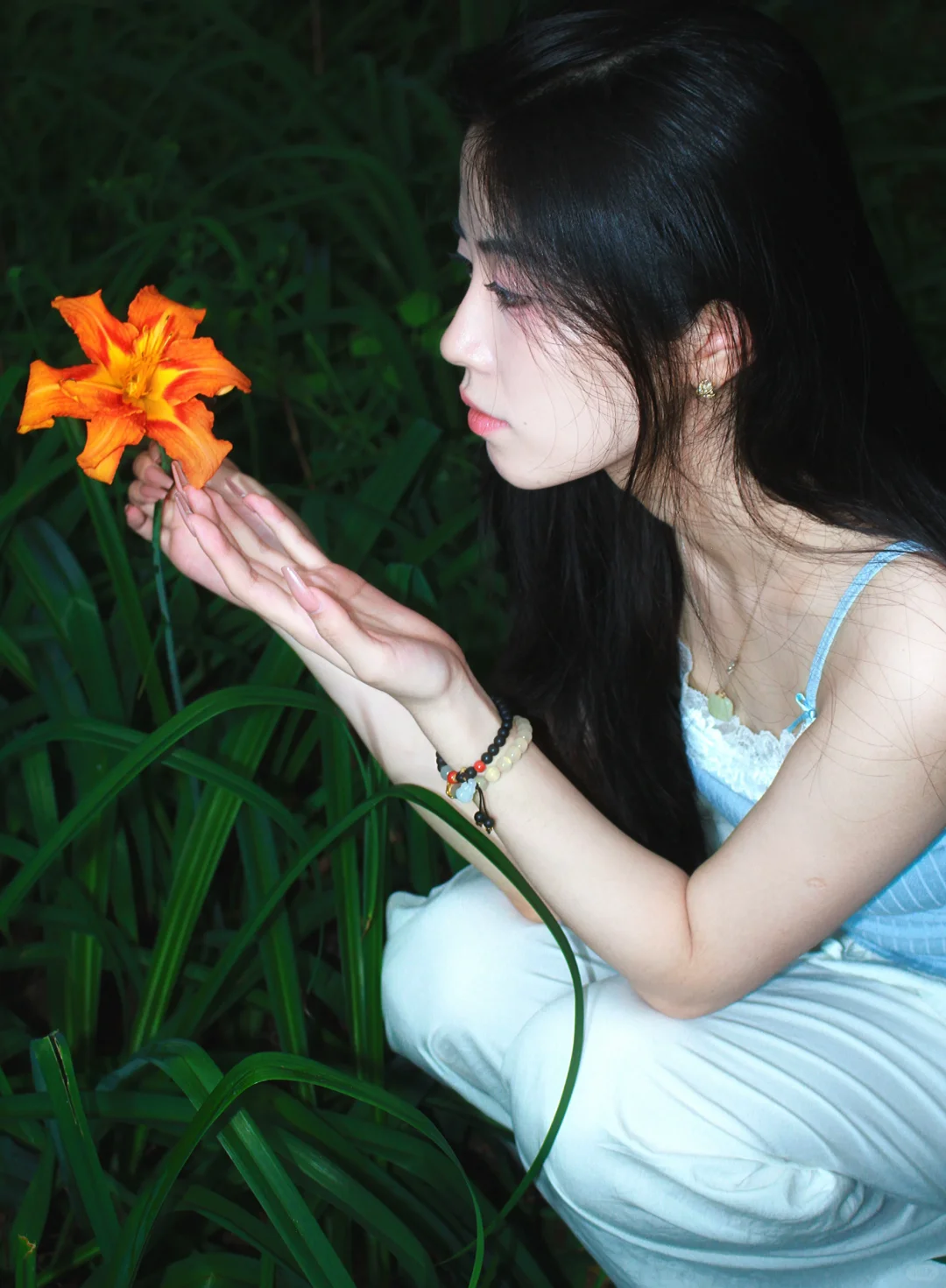 她身上有股劲儿别人学不来我称之为感觉