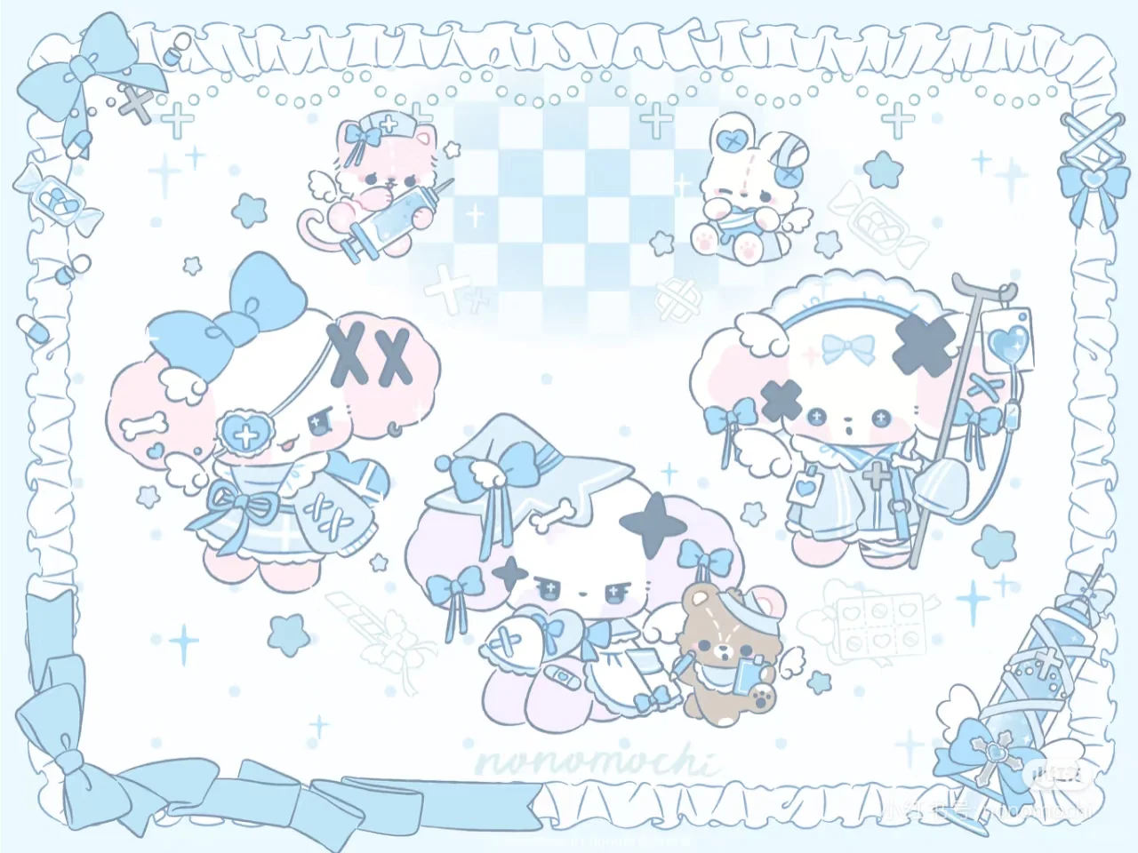 水色平板壁纸🩵❄