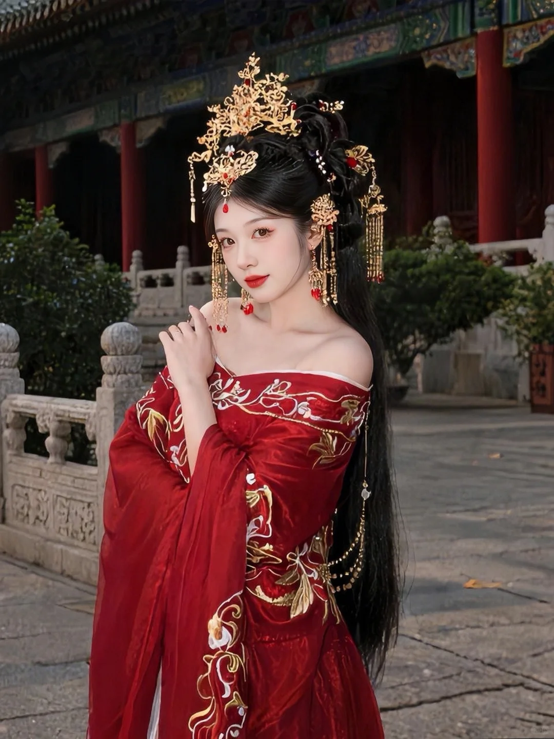 红尘倾明月，红色系真的封神！