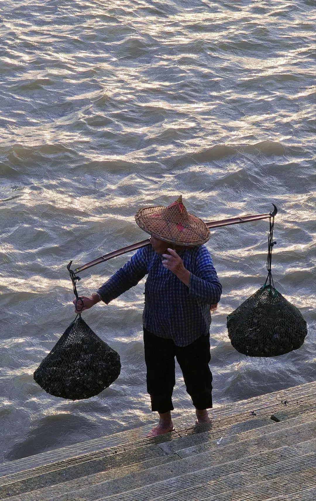 泉州｜蟳埔不止有簪花，还有辛勤的阿嬷！
