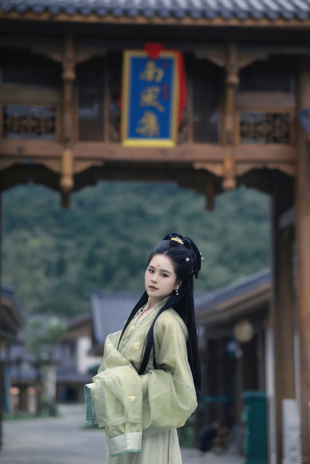 起猛了，在南风集偶遇仙女了，跟了一路…