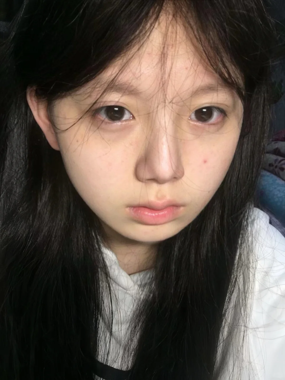 想看看大家刚用完洗面奶的素颜照~