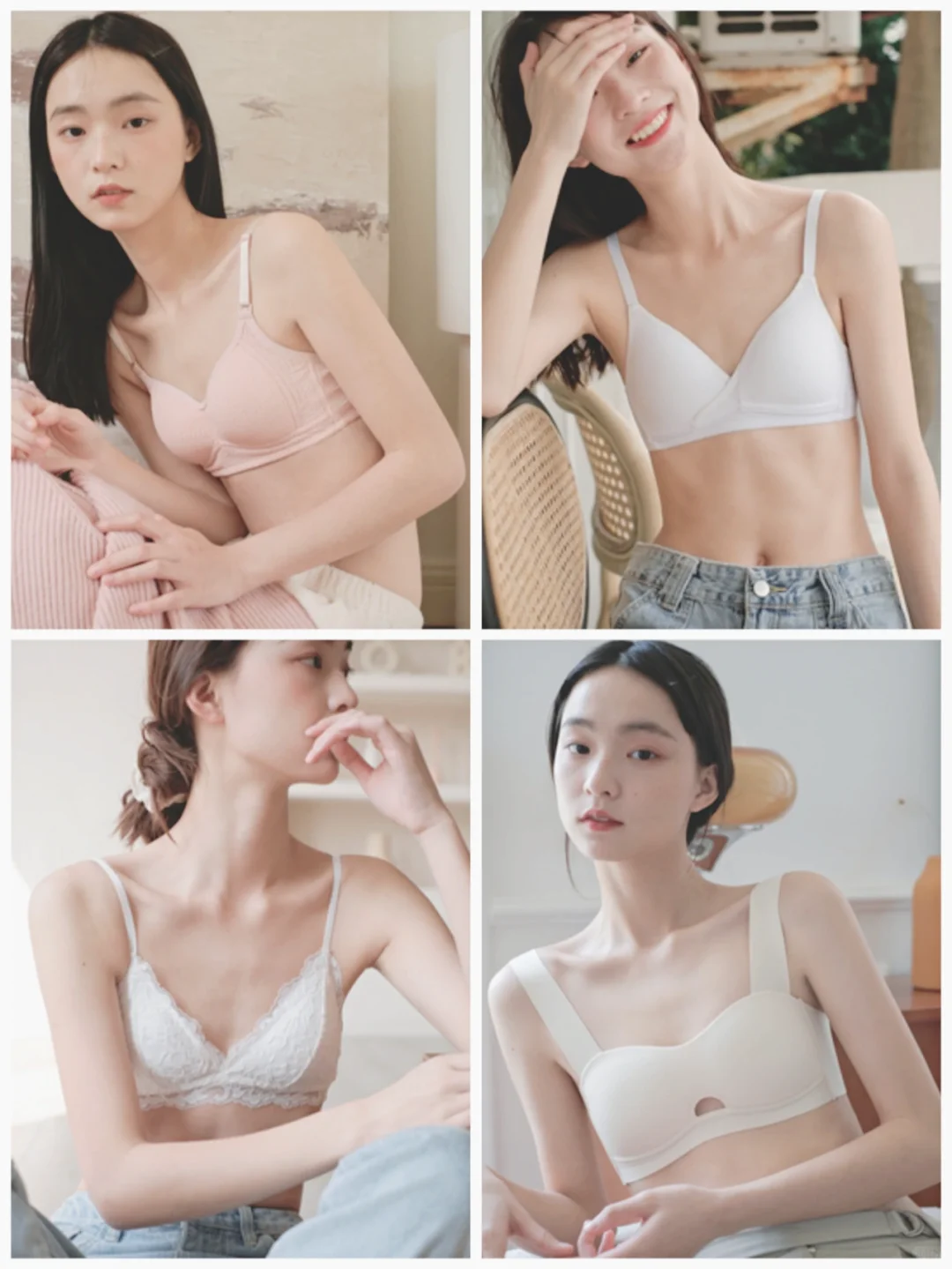 小🐻女孩专场🔥又纯又欲巨好穿内衣分享