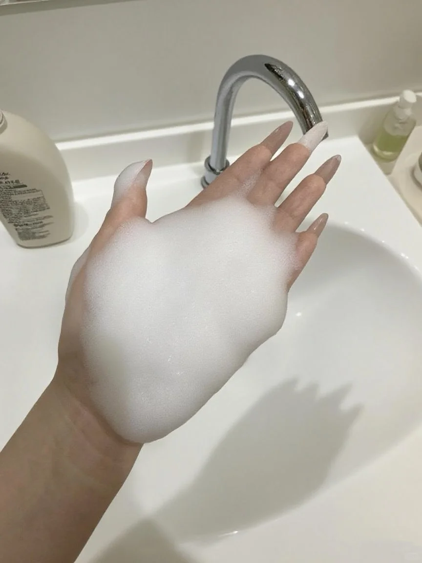 想看看大家刚用完洗面奶的素颜照~