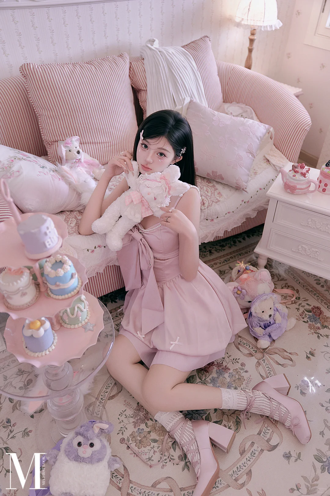 少女心爆棚的粉色系写真🎀