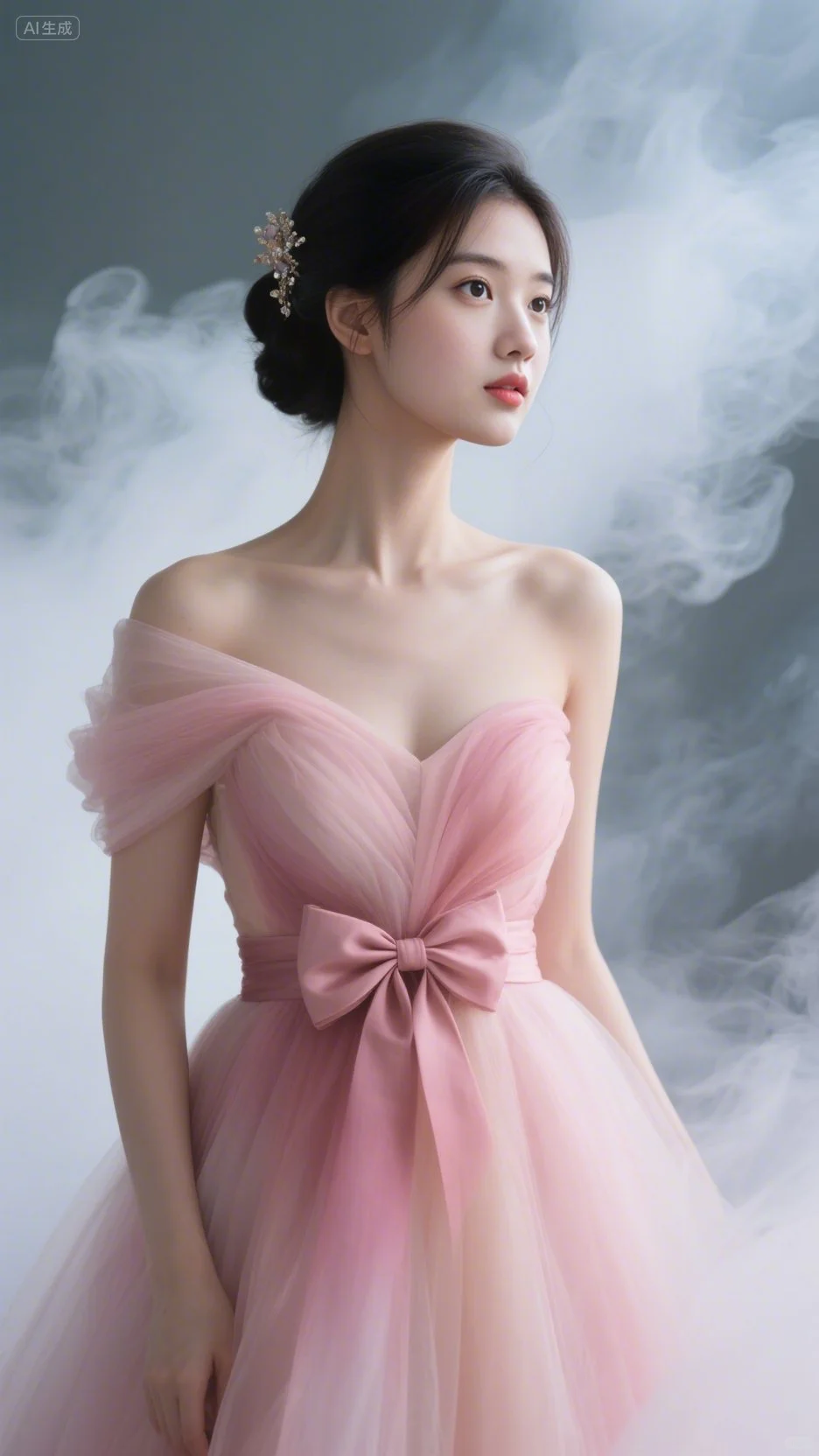 粉色系礼服，温柔又甜美～