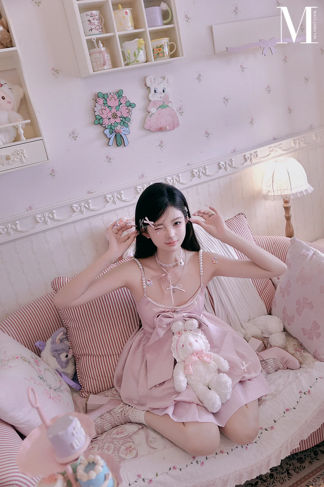 少女心爆棚的粉色系写真🎀