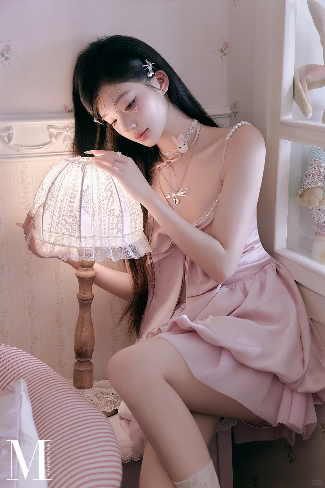 少女心爆棚的粉色系写真🎀
