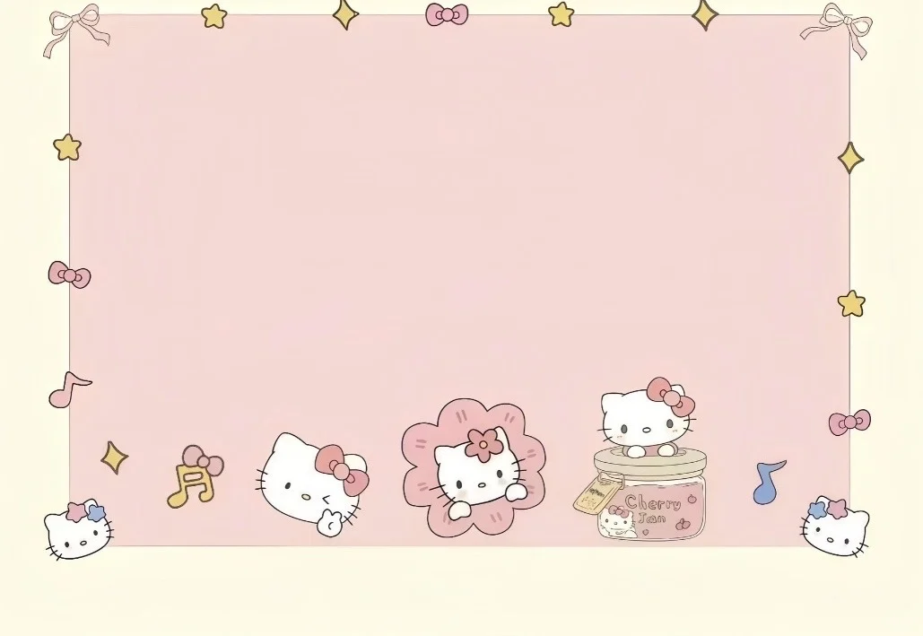 kitty花花ipad壁纸