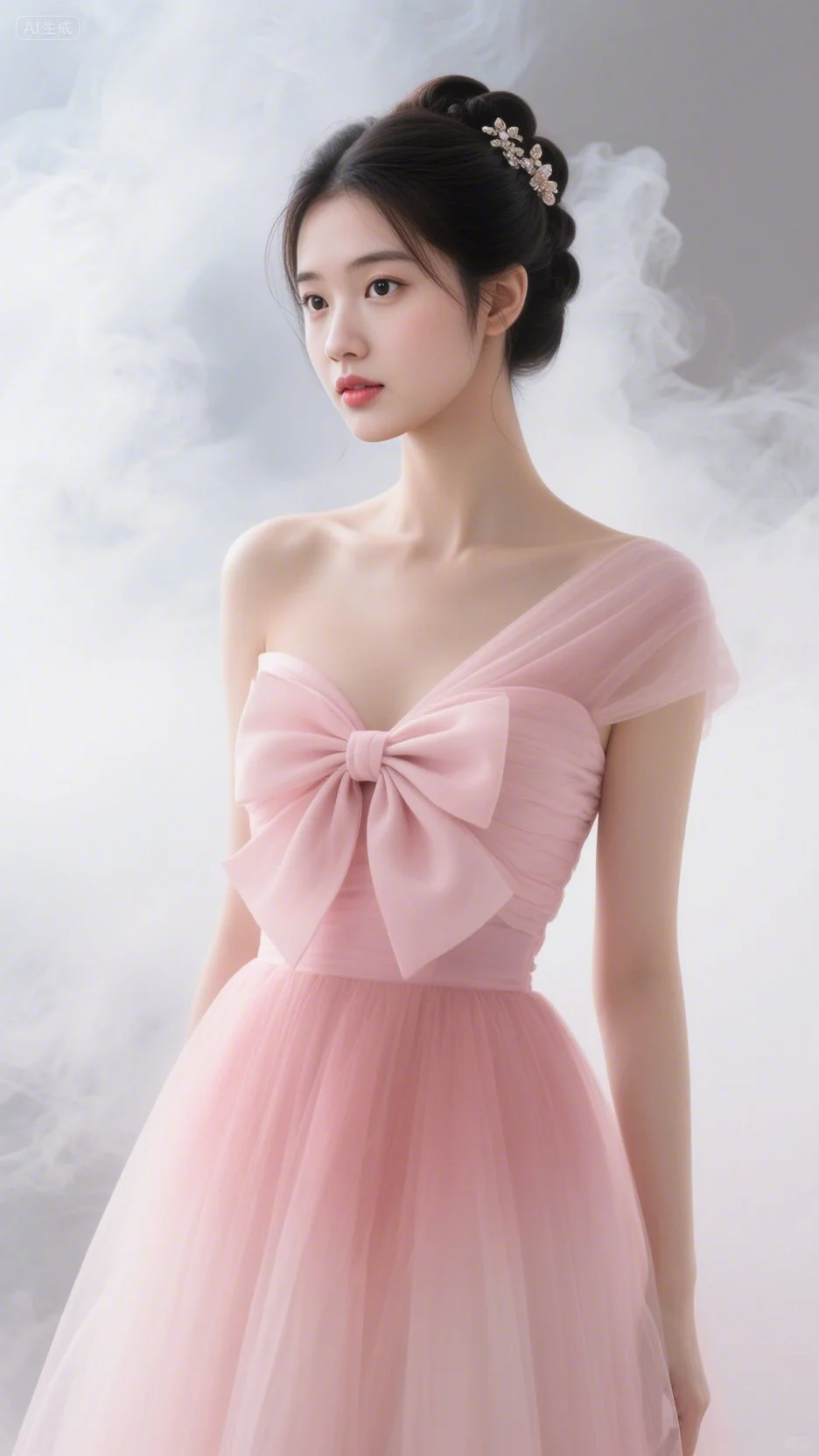 粉色系礼服，温柔又甜美～