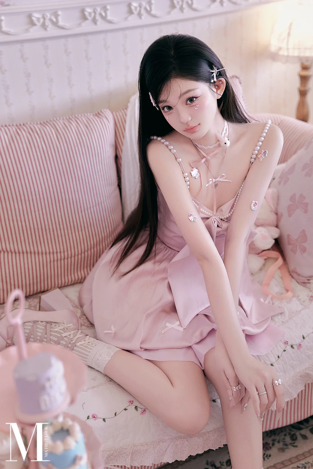 少女心爆棚的粉色系写真🎀