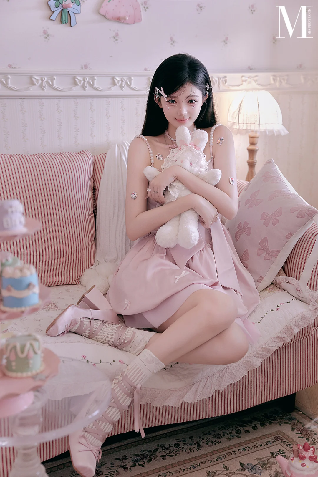 少女心爆棚的粉色系写真🎀