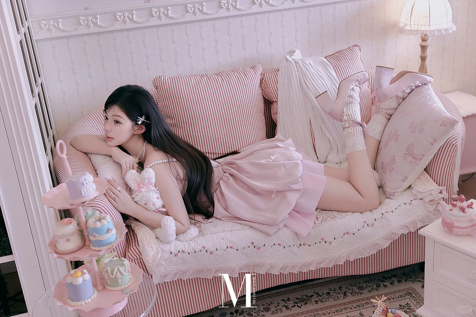 少女心爆棚的粉色系写真🎀