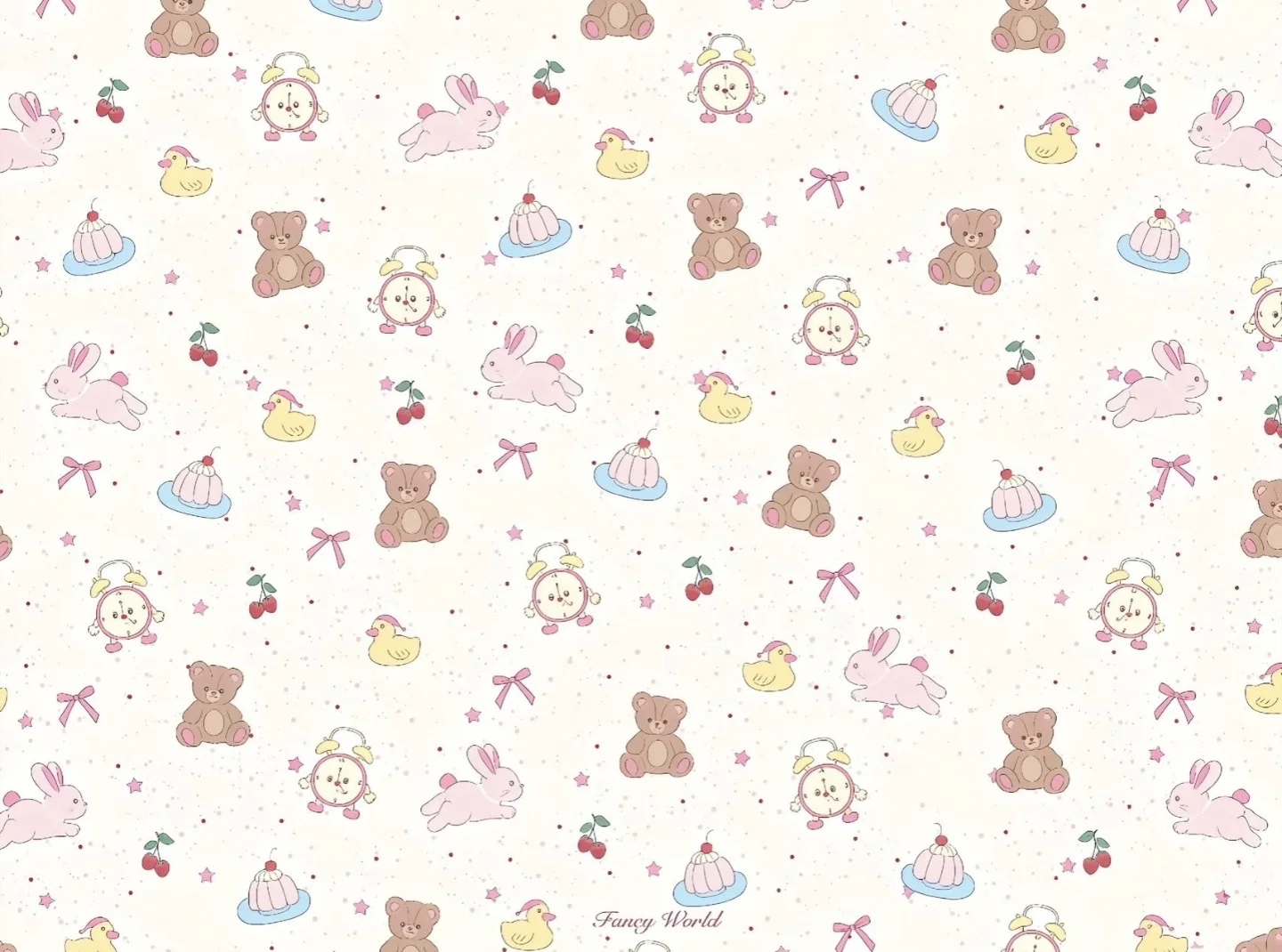 kitty花花ipad壁纸