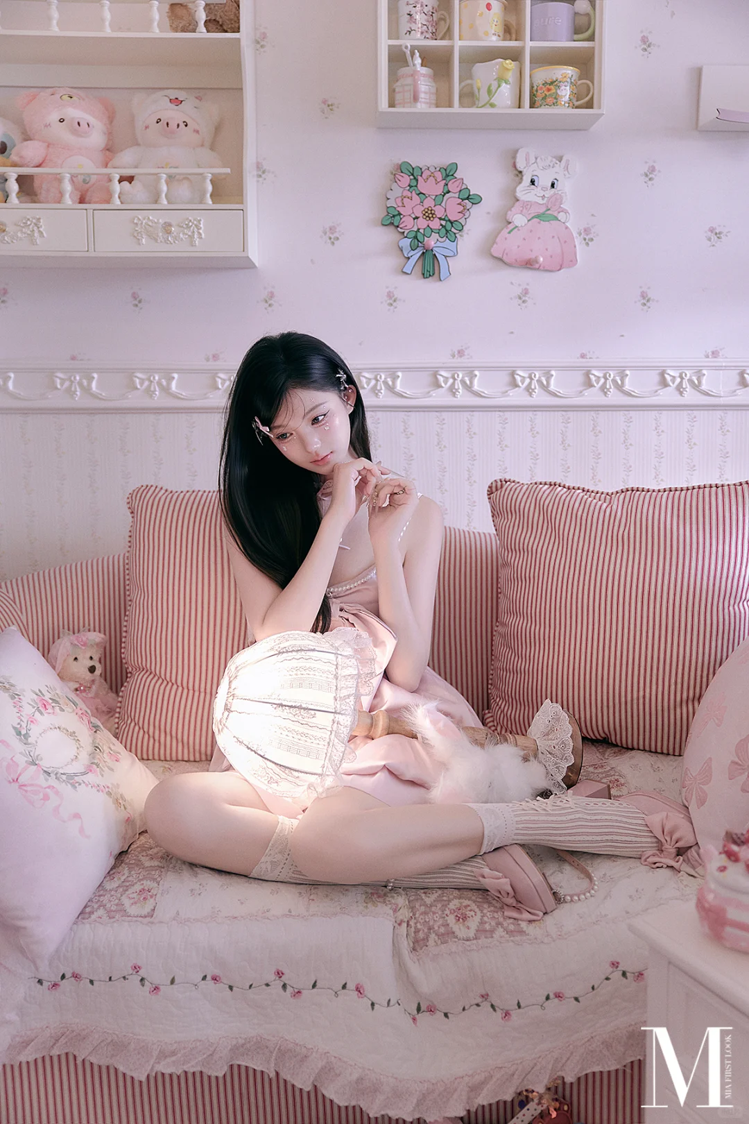 少女心爆棚的粉色系写真🎀