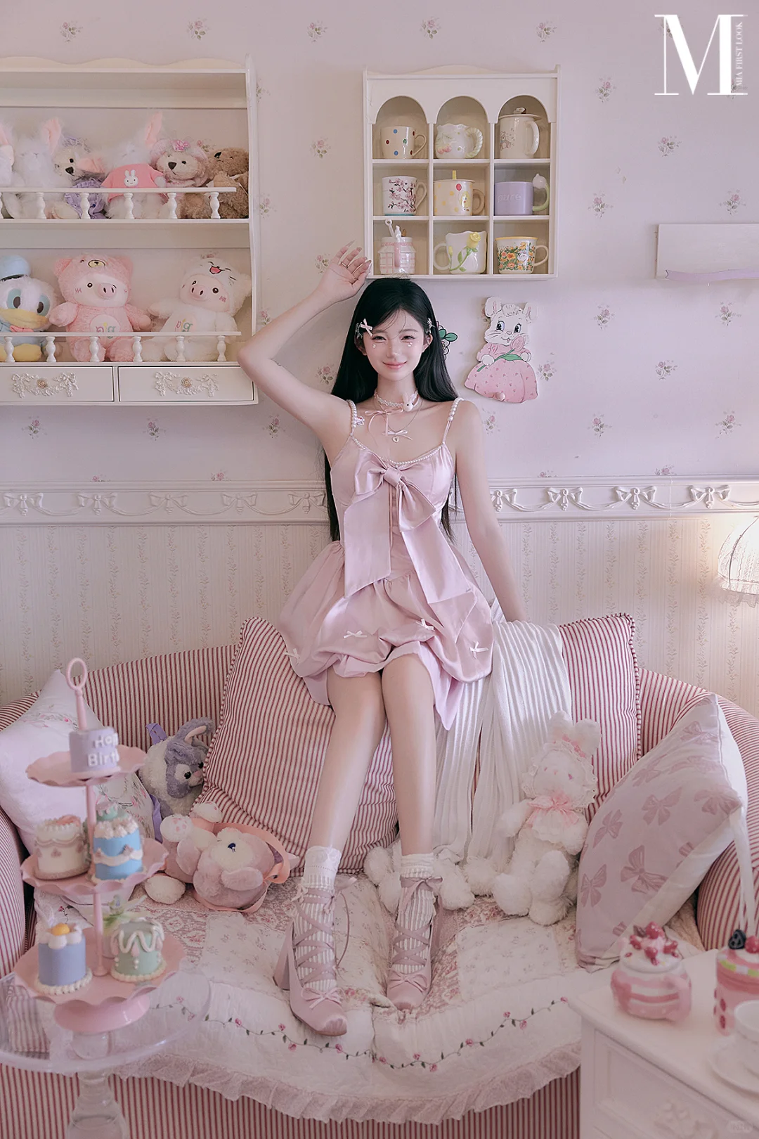 少女心爆棚的粉色系写真🎀