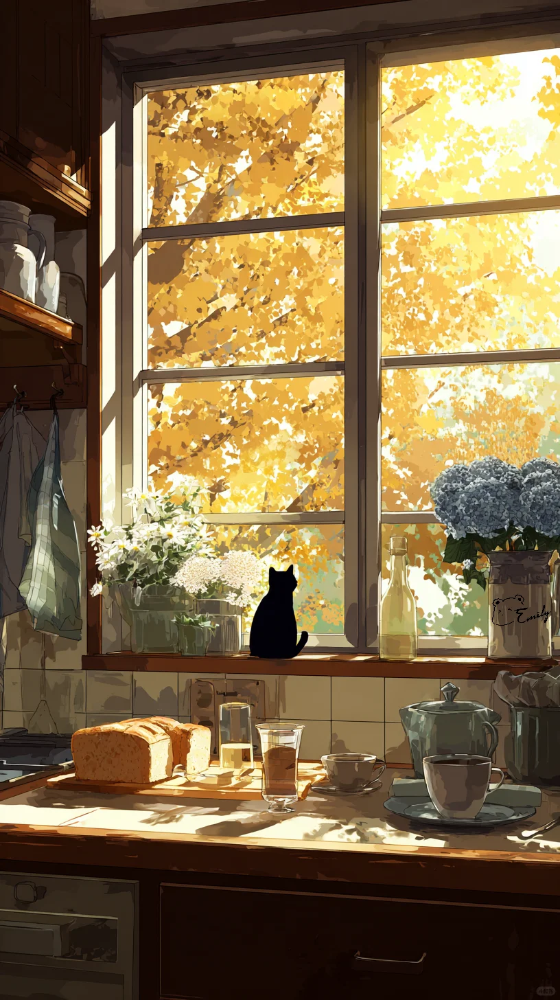 🍂🌅 暖秋午后，被温柔治愈的每个瞬间