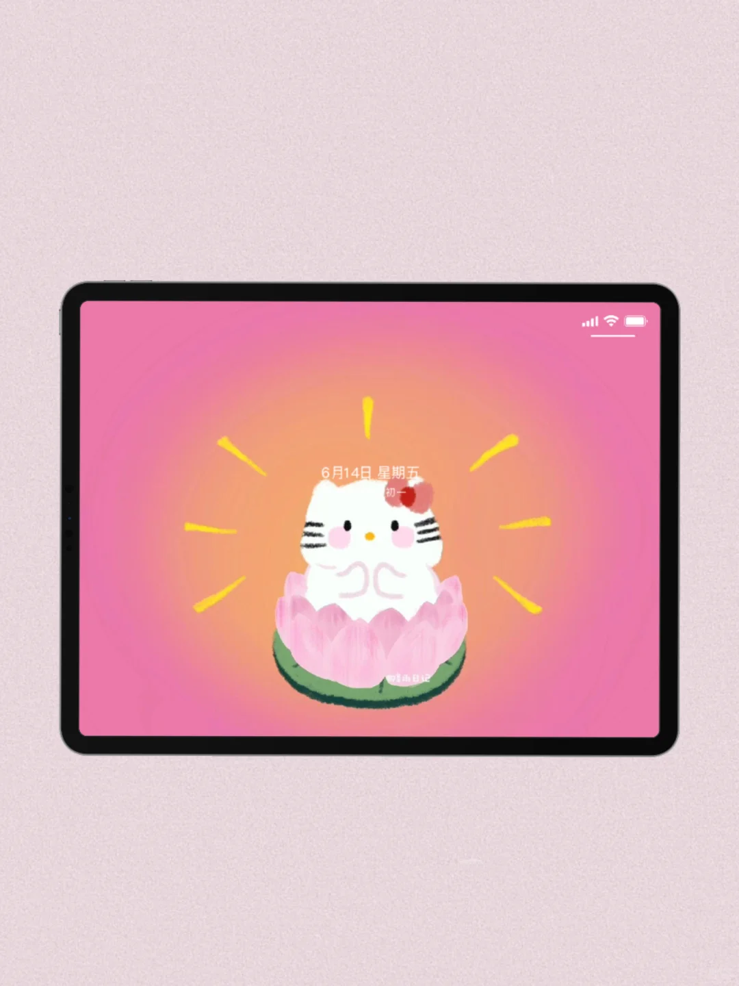 ipad壁纸｜谁的平板壁纸这么可爱