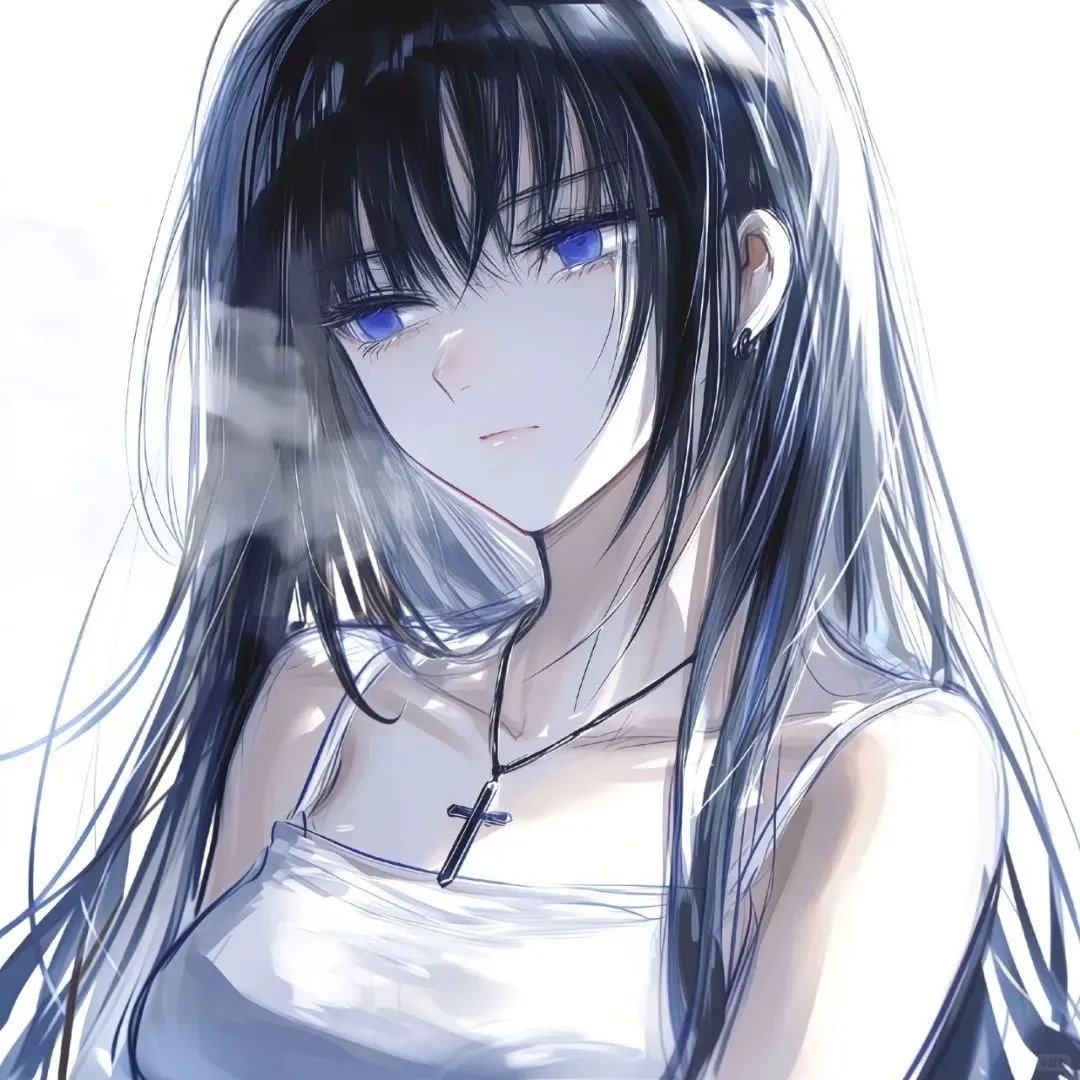 WeChat女漫｜孤独清冷破碎感动漫女头像